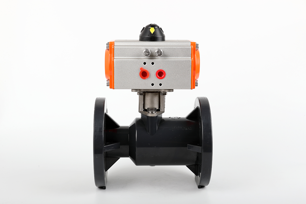 猇亭气动法兰一体球阀